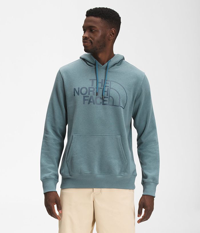 The North Face Bluza Męska Niebieska Pół kopuła Pullover - KHPO59203